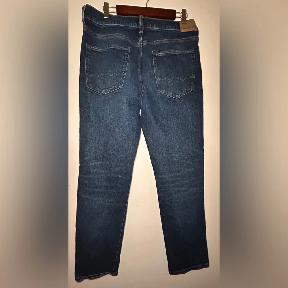 American Eagle Outfitters Dark Blue Straight Jeans